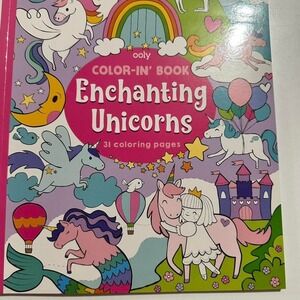 New OOLY Enchanting Unicorns Coloring Book